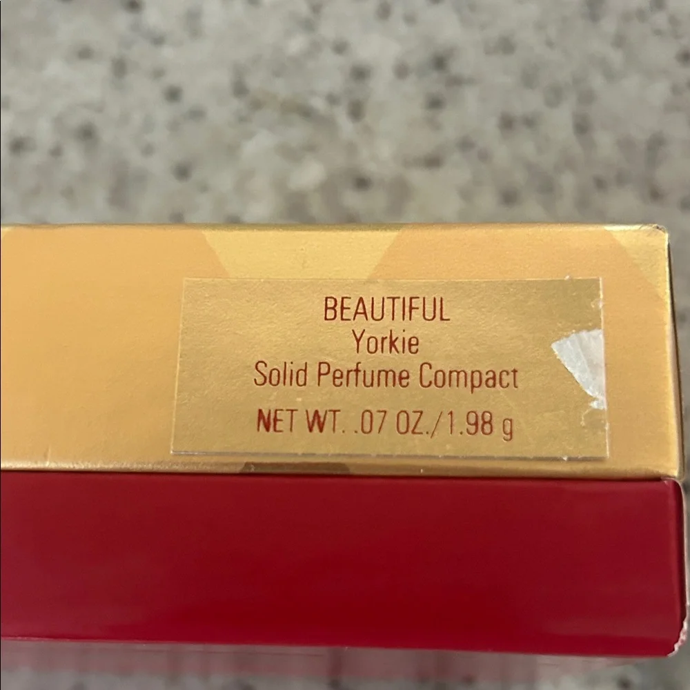 Estée Lauder Yorkie Perfume Collectible - Picture 3 of 5